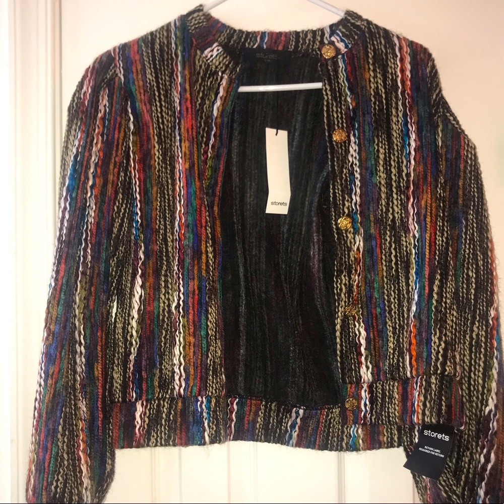 Storets Colorful Jacket Size M NWT